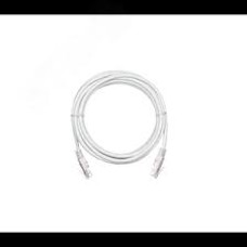 Патч-корд NETLAN U/UTP 4 пары, Кат.5е (Класс D), 100МГц, 2хRJ45/8P8C, T568B, заливной, многожильный, BC (чистая медь), PVC нг(B), серый, 10м, уп-ка 5шт.