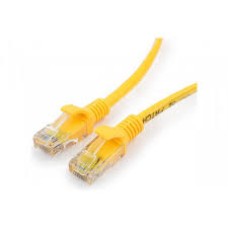 Патч-корд UTP Cablexpert, кат. 5e, 0.5м, жёлтый