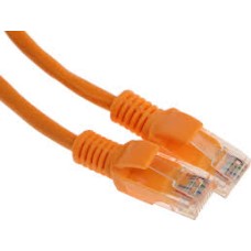 Патч-корд UTP Cablexpert PP12-1.5M/O, кат.5e, 1.5м, литой, многожильный (оранжевый)
