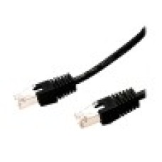 Патч-корд SHIP LSZH S4025BK0050-P, серый Cable Patch cord FTP 5e-Cat 0,5 m Черный