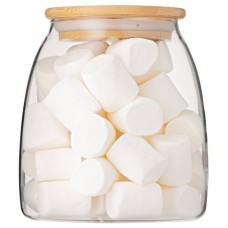 Банка для хранения Ardesto Fresh Classic 1000 мл, стекло, бамбук