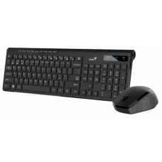 Комплект Genius KM-8206S,BLK,AI,RU, 2.4GHZ, 31340017402