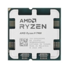 Процессор AMD Ryzen 9 7900 3,7Гц (5,4ГГцTurbo) 12/24 12MB L2 64MB L3 65W AM5 100-000000590 OEM