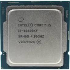 Уц. Процессор Intel Сore i5-10600KF, oem, следы установки СPU 4.1GHz (Comet Lake, 4.8), 6C/­12T, 12MB L3, TDP 125W, S1200