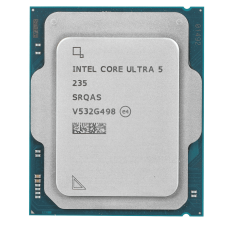 Процессор, Intel, Core Ultra 5 235 LGA1851, оем, 24M, 2.90/3.40 GHz, 14(6+8)/14 Core Arrow Lake, 65 (121) Вт, Intel® Graphics