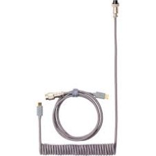 Кабель Type-A/Type-C Keychron Coiled Cable Grey