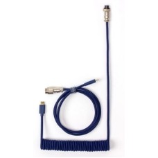 Кабель Type-A/Type-C Keychron Coiled Cable Blue