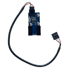 Разветвитель USB 2.0 (9 pin female) на 2 x USB 2.0 (9 pin male)