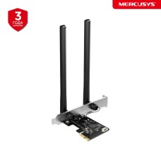 Сетевой адаптер беспроводной PCIe AC1200 Mercusys MA30E Bluetooth 5.0