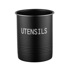 Подставка для кухонных принадлежностей Ardesto Midori 12х15.5см, металл, черный