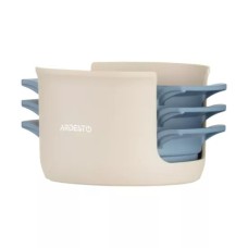 Яйцерезка 3 в 1 Ardesto Gemini, нержавеющая сталь, пластик, серо-синий