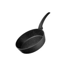 Сковорода глубокая с крышкой Ardesto Gemini Gourmet Viareggio, 24см, алюминий, черный