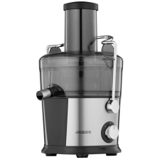 Соковыжималка центробежная ARDESTO JEG-800 черный+шлифованная сталь, 1100Вт, 2 режима, 75мм, мех. Управление