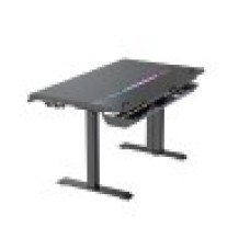 Компьютерный стол, DX Racer, GD/1200TPMDF/N, Tidal series, Размер L - Длина 120см, Материал Сталь, Регулировка высоты 67 - 104см, 2 коробки ( в комплекте столешница+металл основание), 120*75*67 (104)см, Чёрный	