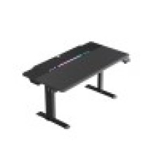 Компьютерный стол, DX Racer, GD/1400TPMDF/N, Tidal series, Размер XL - длина 140см, Материал Сталь, Регулировка высоты 66,6 - 104см, 2 коробки ( в комплекте столешница+металл основание), 140х75х2,5см, Чёрный