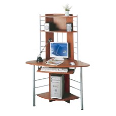 Компьютерный стол, Deluxe, DLFT-1010B, Angel, МДФ, 113*158*65 см