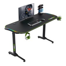 Компьютерный стол GameMax D140 Carbon RGB