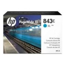 Картридж HP Europe/843C PageWide XL/Струйный/голубой/400 мл