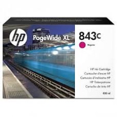 Картридж HP Europe/843C PageWide XL/Струйный/пурпурный/400 мл