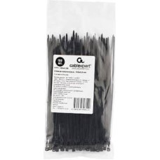 Стяжки Cablexpert пластиковые 150 мм х 2.5 мм, чёрные (100 шт.)