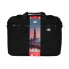 Сумка для ноутбука, XG, Hamburg (XGNB-401B-P17.3), 17.3", Лёгкая, Усиленные ручки, Внешнее отделение на молнии, Органайзер, 2 внутренних отделения, Внутренний карман на молнии, Уплотнённые стенки, Полиэстер, Чёрный