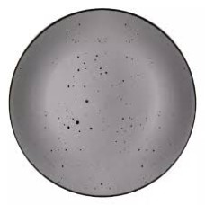 Тарелка десертная Ardesto Bagheria, 19 см, Grey, керамика