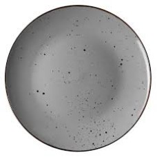 Тарелка обеденная Ardesto Bagheria, 26 см, Grey, керамика AR2926GREY