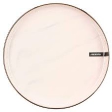 Тарелка обеденная Ardesto Marmo, 27см, керамика, бежевый