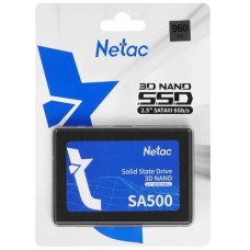 Твердотельный накопитель SSD 960Gb, SATA 6 Gb/s, Netac SA500, 2.5", 3D TLC, 530R/475W