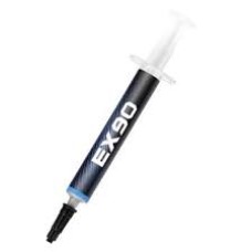 Термопаста PCCooler EX90, 2g, Рабочий диапазон температур: -50 +250 градусов, Термопаста в шприце. 2гр.- что достаточно для 3 раз использования. Предназначена для CPU/GPU/Laptop/IC, etc, Рекомендуется с 9 точками нанесения на устройство. Цвет: Gray