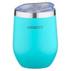 Термочашка Ardesto Compact Mug 350 мл, голубой, нержавеющая сталь, Артикул: AR2635MMS /Китай/