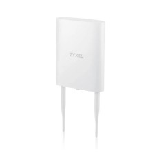 Wi-Fi 6 Outdoor Access Point Zyxel NebulaFlex NWA55AXE, 802.11ax (AX1800), MU-MIMO 2x2+2x2, external antennas (included), 1xLAN GE, IP55, only PoE (injector incl.)
