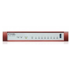 Zyxel USG FLEX 100 H, 8 Gigabit user-definable ports, 1USB  with 1 YR Entry Defense Pack 