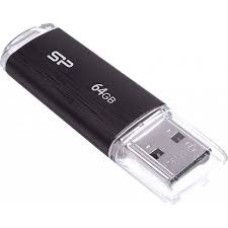 Silicon Power Ultima - U02 64GB Pendrive USB 2.0 Black