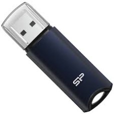 Silicon Power Marvel - M02 128GB Pendrive USB 3.2 Gen 1 Blue, Built-in straphole, Aluminum housing
