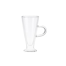 Набор чашек с ручками Ardesto с двойными стенками, 230 мл, H 15,8 см, 2 шт, боросиликатное стекло AR2623GH