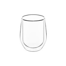 Набор чашек Ardesto с двойными стенками, 250 мл, H 9,5 см, 2 шт, боросиликатное стекло AR2625G