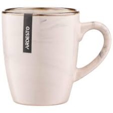 Чашка Ardesto Marmo, 360мл, керамика, бежевый