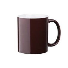 Чашка Ardesto Bari, 330 мл, коричневая, керамика