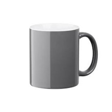 Чашка Ardesto Bari, 330 мл, серая, керамика