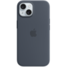 iPhone 15 Silicone Case with MagSafe - Storm Blue,Model A3123