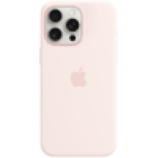 iPhone 15 Pro Max Silicone Case with MagSafe - Light Pink,Model A3126