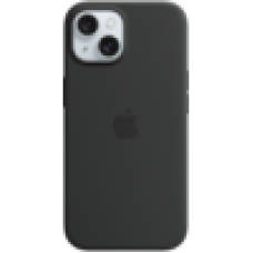 iPhone 15 Silicone Case with MagSafe - Black,Model A3123