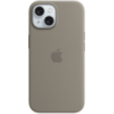 iPhone 15 Silicone Case with MagSafe - Clay,Model A3123