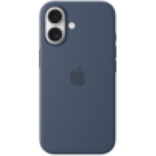 iPhone 16 Silicone Case with MagSafe - Denim,Model A3313
