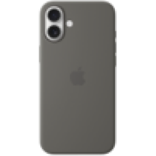 iPhone 16 Plus Silicone Case with MagSafe - Stone Gray,Model A3314