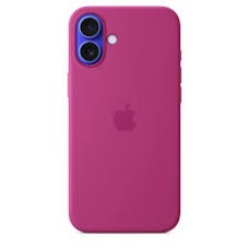 iPhone 16 Plus Silicone Case with MagSafe - Fuchsia,Model A3314