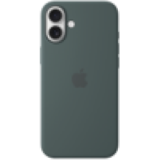 iPhone 16 Plus Silicone Case with MagSafe - Lake Green,Model A3314