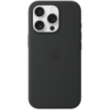 iPhone 16 Pro Silicone Case with MagSafe - Black,Model A3315