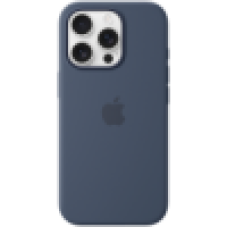 iPhone 16 Pro Silicone Case with MagSafe - Denim,Model A3315